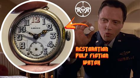 lancet watch replica|pulp fiction watch scene.